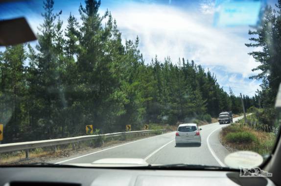 Atravessando o Chile de leste a oeste, em direção a Pichilemu, no litoral central do Chile